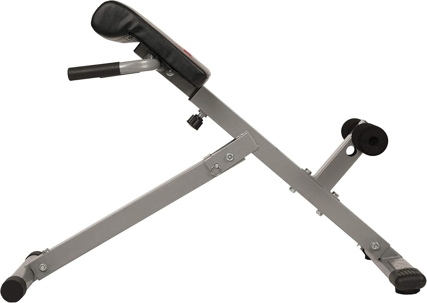 Health & Fitness Foldable Roman Chair w/ Back Extension & Dip Station for Home Gym