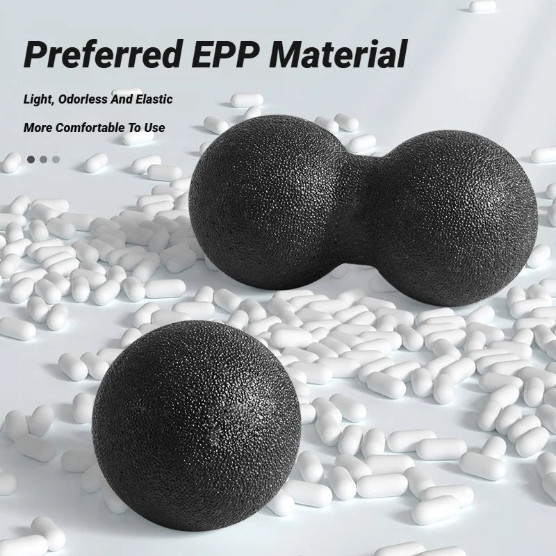 1Pcs 16×8cm EPP Yoga Peanut Balls for Body Massage Muscle Relaxation Equipment Women Men Exercise Fitness Relieve Pain Cervical