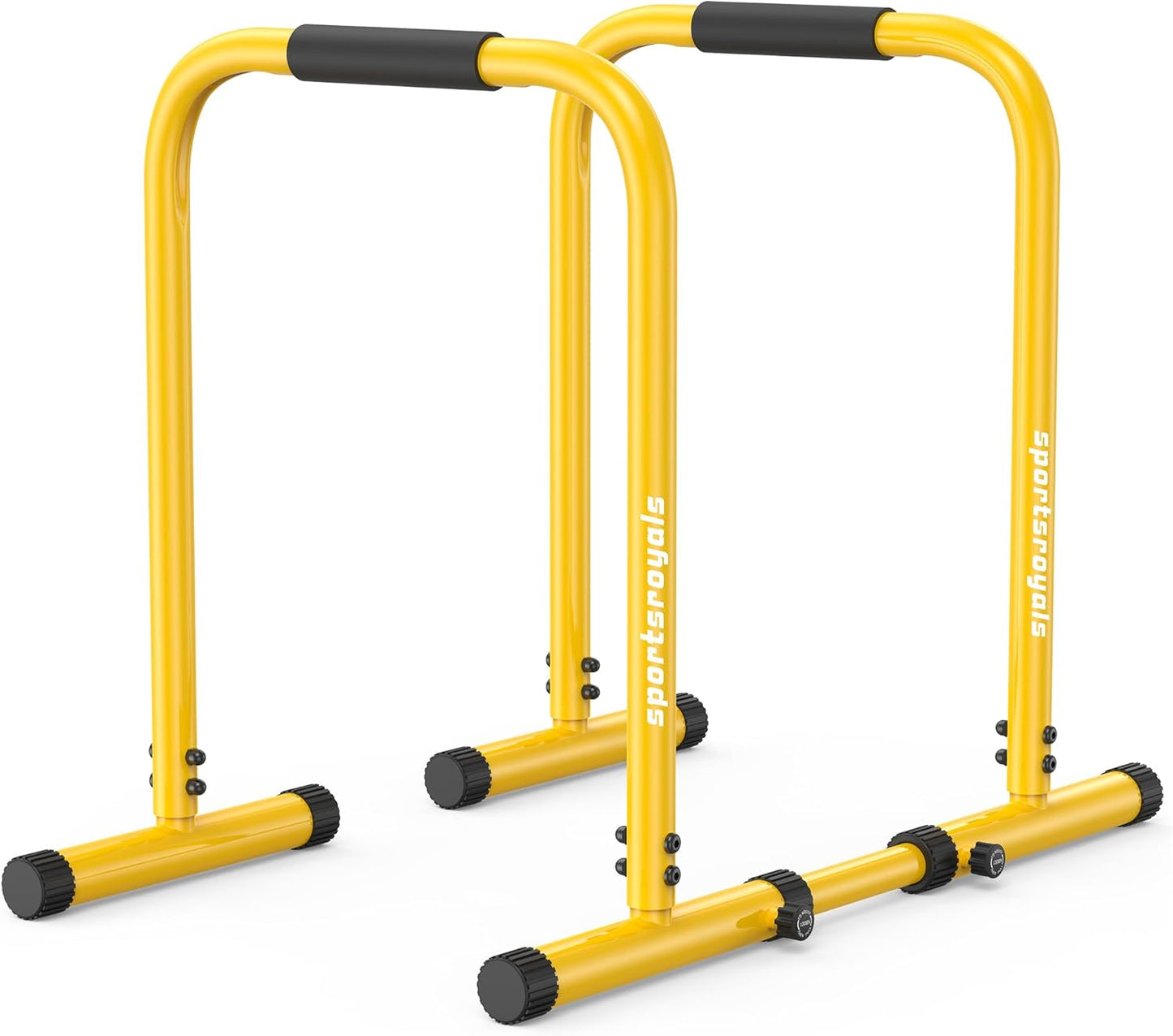 StackCore Adjustable Dip Bar Station for Home Gym - 400 LBS Heavy Duty Calisthenics Parallel Bars