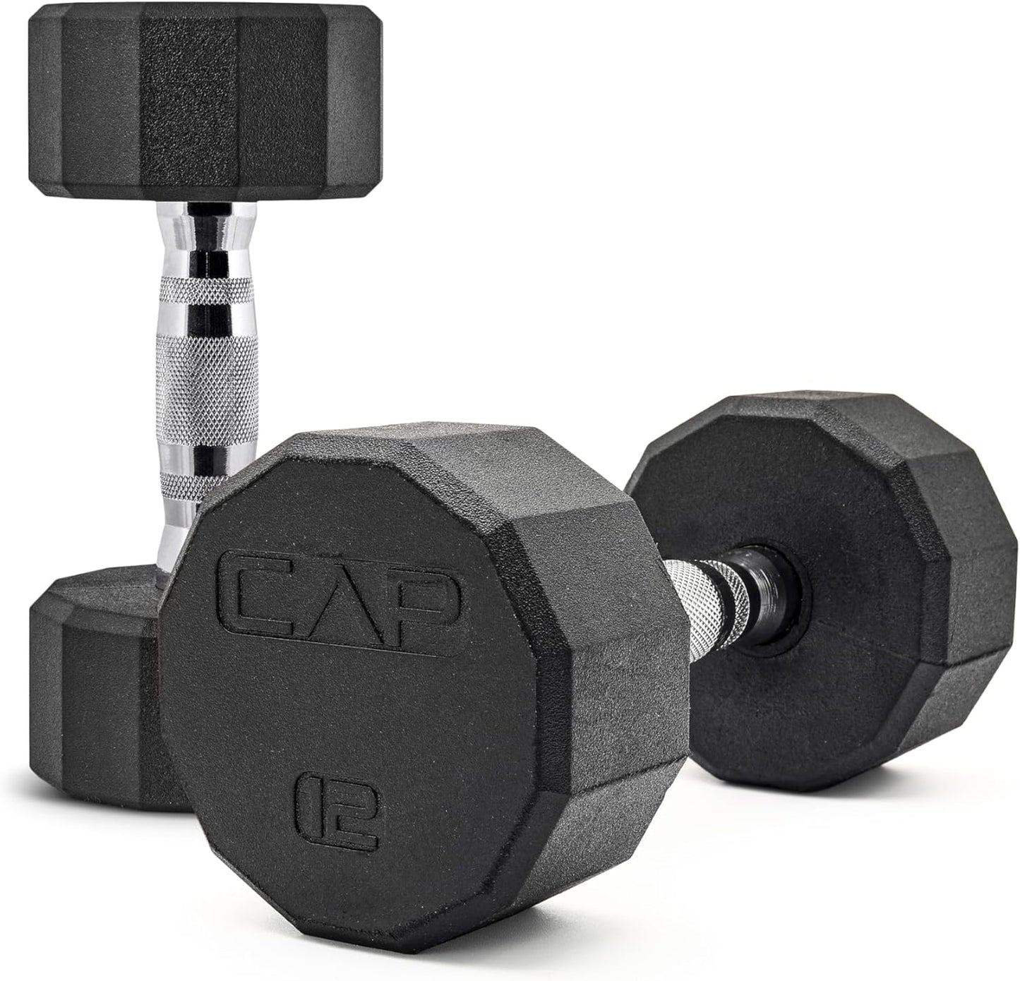 CAP Barbell Coated Dumbbell Weight | Multiple Options Pairs & Sets