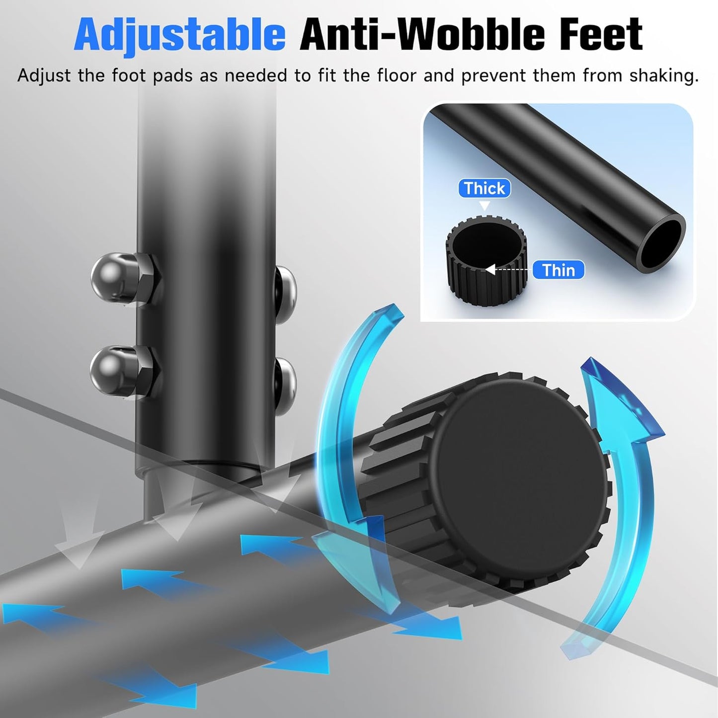 StackCore Adjustable Dip Bar Station for Home Gym - 400 LBS Heavy Duty Calisthenics Parallel Bars