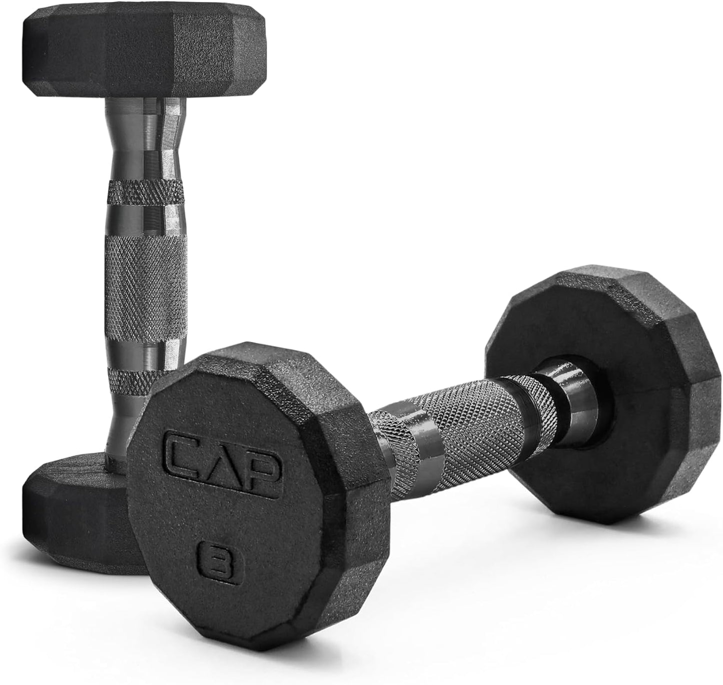 CAP Barbell Coated Dumbbell Weight | Multiple Options Pairs & Sets