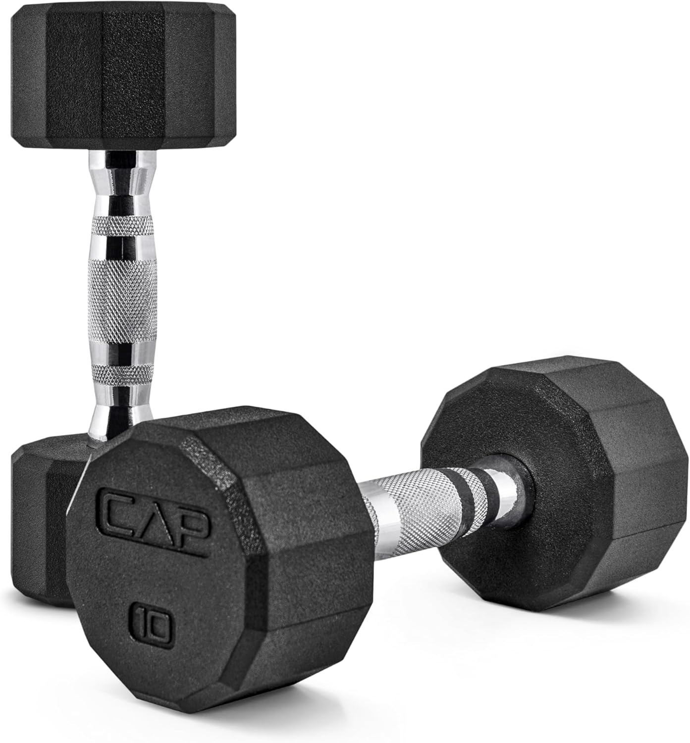 CAP Barbell Coated Dumbbell Weight | Multiple Options Pairs & Sets