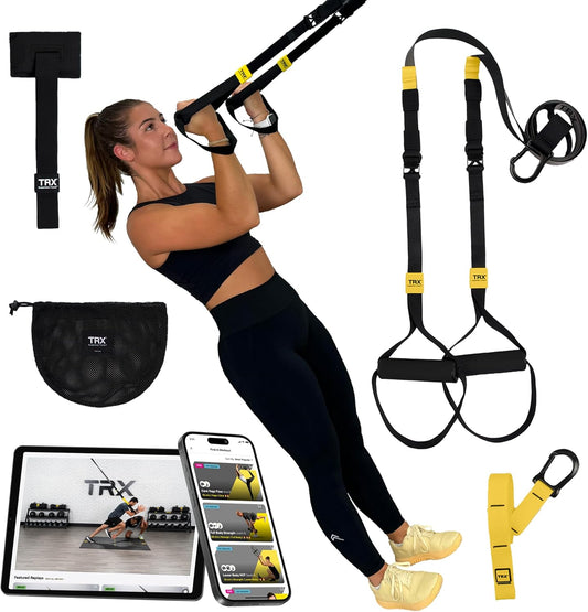 Suspension Trainer, At Home, Portable Gym Workout, For Strength Training, Full Body Exercise Equipment