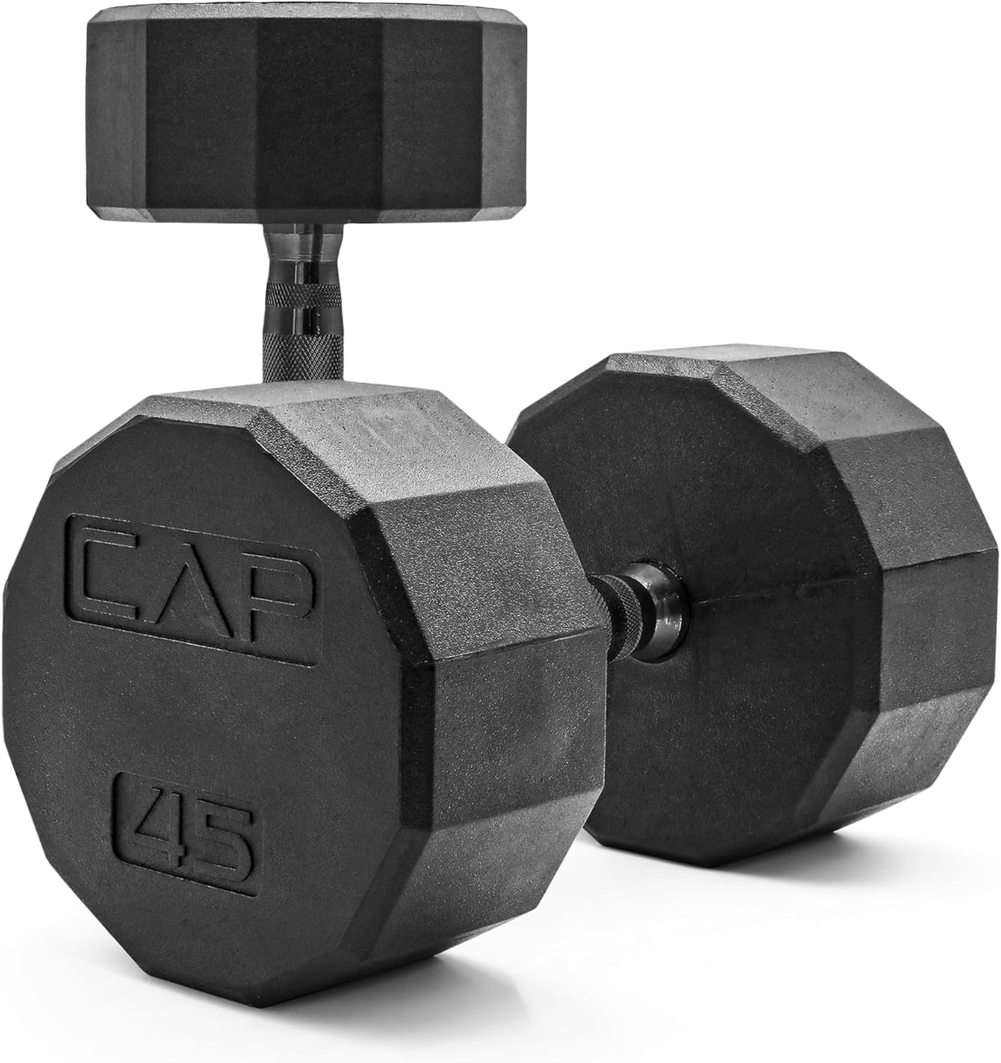 CAP Barbell Coated Dumbbell Weight | Multiple Options Pairs & Sets