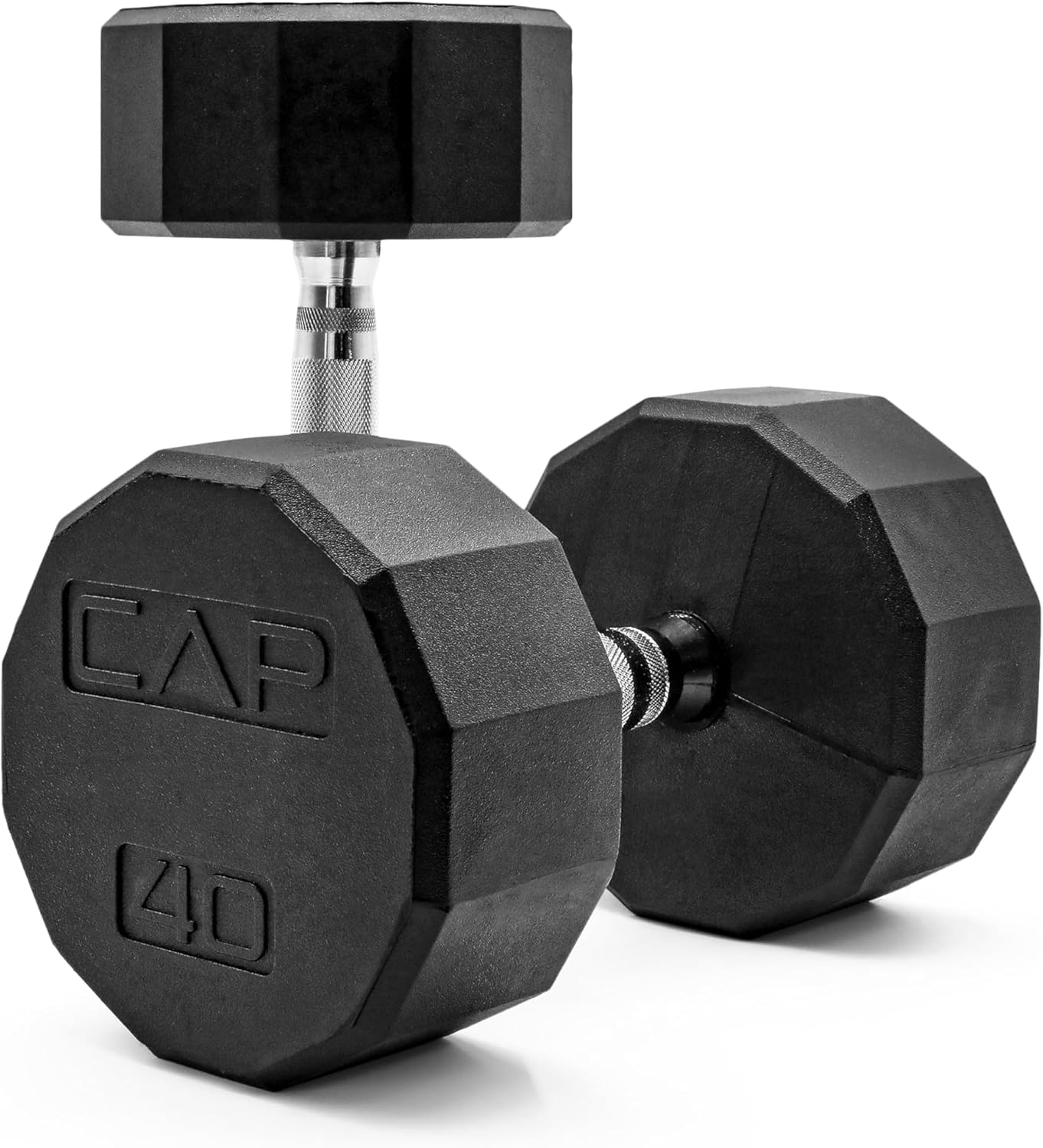 CAP Barbell Coated Dumbbell Weight | Multiple Options Pairs & Sets