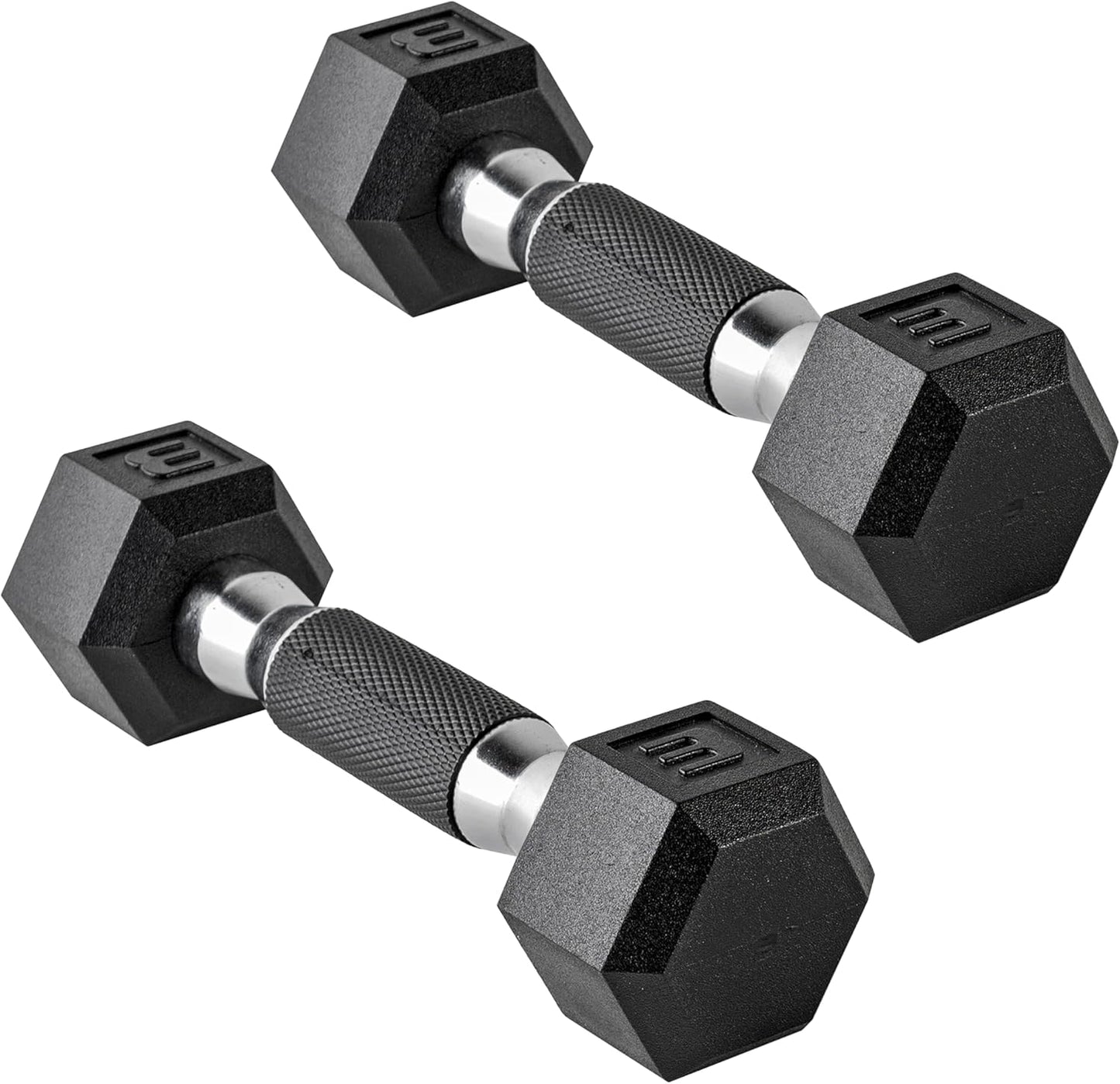 CAP Barbell Coated Dumbbell Weight | Multiple Options Pairs & Sets