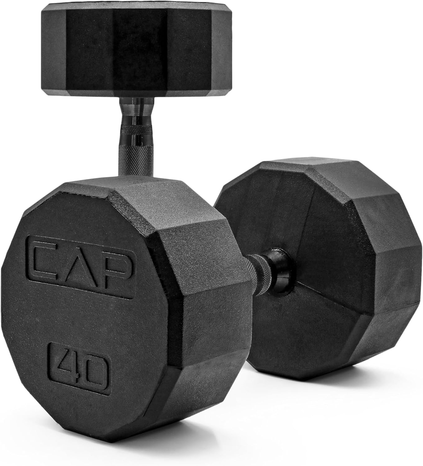 CAP Barbell Coated Dumbbell Weight | Multiple Options Pairs & Sets