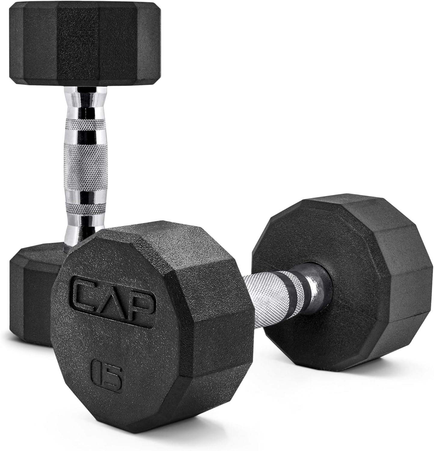 CAP Barbell Coated Dumbbell Weight | Multiple Options Pairs & Sets