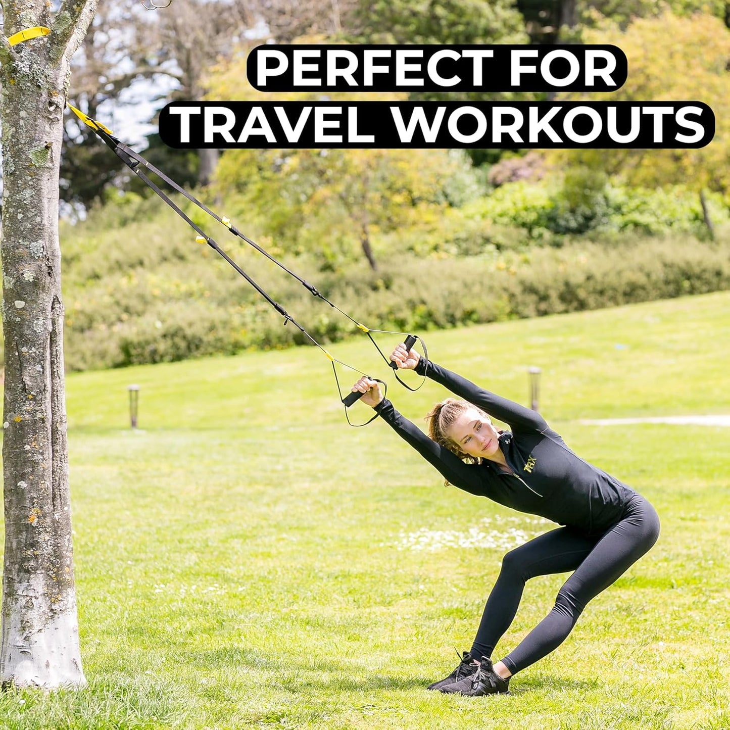 Suspension Trainer, At Home, Portable Gym Workout, For Strength Training, Full Body Exercise Equipment