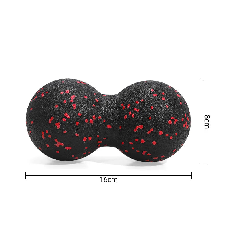1Pcs 16×8cm EPP Yoga Peanut Balls for Body Massage Muscle Relaxation Equipment Women Men Exercise Fitness Relieve Pain Cervical
